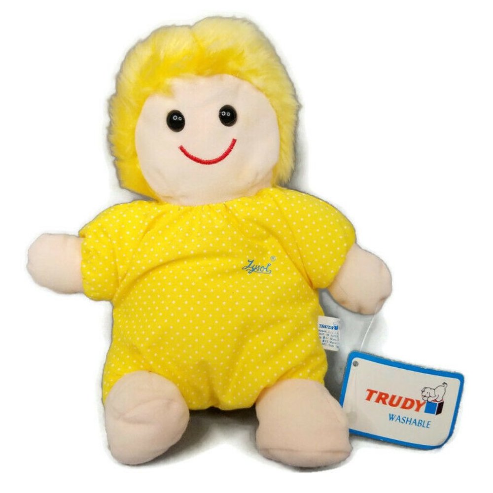 Vintage 1983 Trudy Washable Lysol Plush Doll Toy